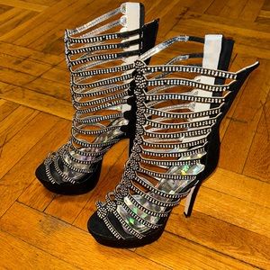 Black Henry Ferrera Heels